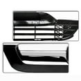 thumbnail image 3 of Grille Compatible With 2007 2008 2009 Honda CR-V Sport Front Chrome Bumper Upper & Upper Grill, 3 of 6