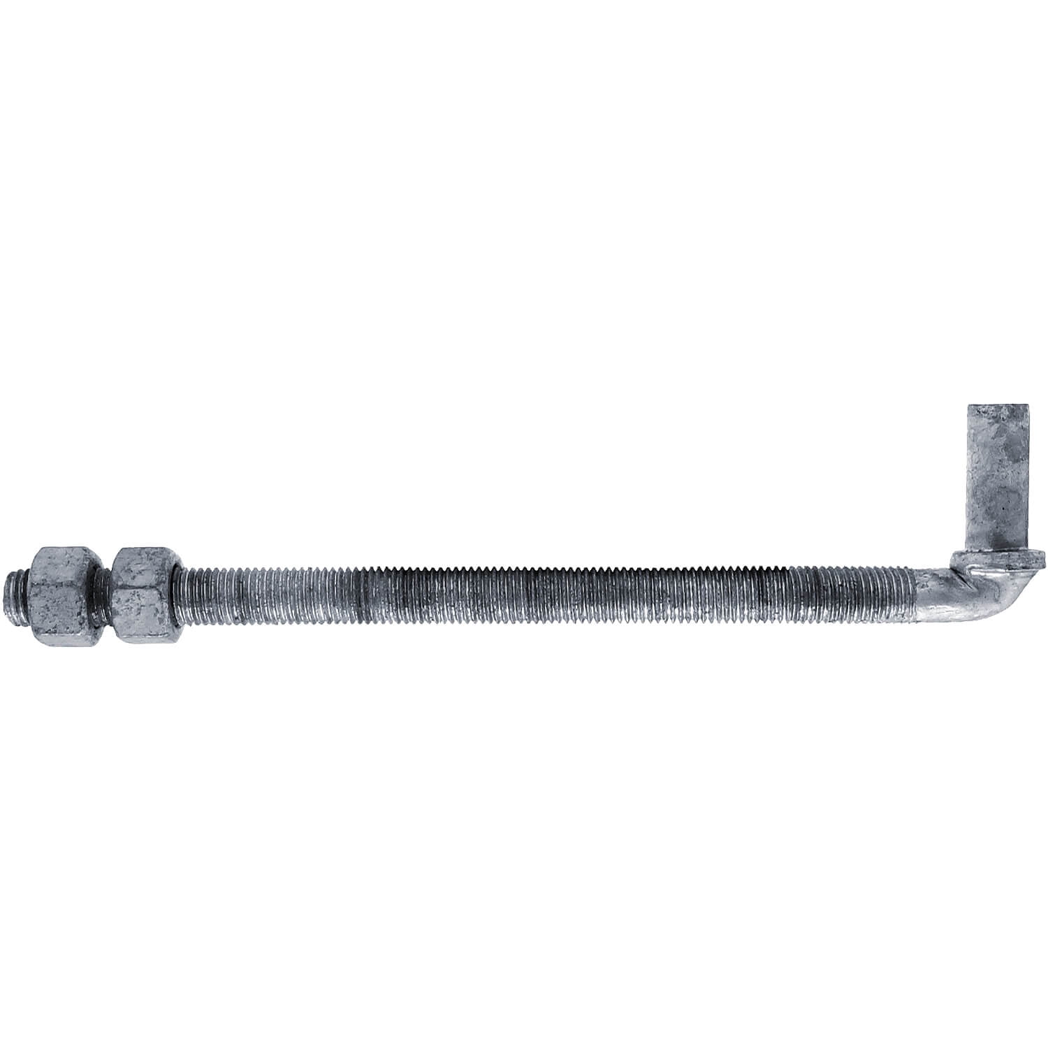 Jake Sales Brand - 10' J-Bolt Post Hinge  -5/8' Male Pin - Galvanized - Each