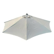 Umbrella Canopy Replacement for 9ft 5 Ribs Half Umbrella, Replacement Canopy ONLY