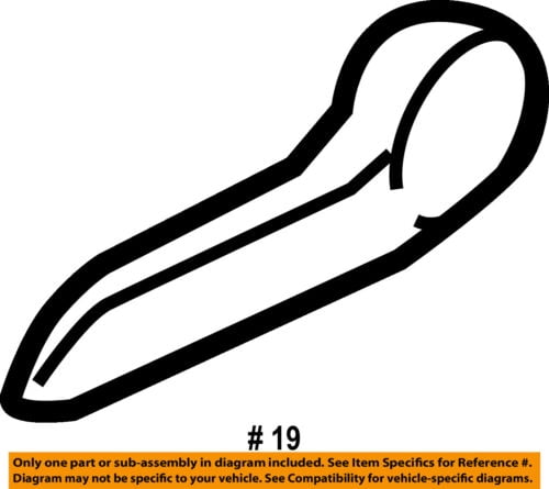 GM OEM Front Seat-Recline Handle Lever 15232594