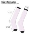 thumbnail image 2 of Xecao Kawaii Cat Paw print thigh-high socks, crafted for both men and women with a stretchy, high-opaque design perfect for daily wear, 2 of 6