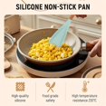 thumbnail image 6 of ACDANC 2026 New Multi Function Spoon 2 in 1 Spatula Spoon for Cooking and Serving Long Head Silicone Salad Spatula Spoon for Kitchen (Mint Green,2.8*2.2"), 6 of 7