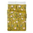 thumbnail image 7 of Ocleppo Bird Chinoiserie 3-Piece Comforter Set, Gold, Full/Queen, 7 of 7