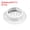 White, variant on Uxcell Circular Soffit Vent, Stainless Steel Round Mesh Hole Air Vent Dual Panel Round Mesh Hole Louver for Kitchen Wardrobes Shoe Sundry Cabinets Bathroom Black 29x19