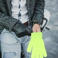 thumbnail image 7 of 4 Pairs of Hiking Fluorescent Gloves Versatile Riding Gloves Knitted Gloves, 7 of 7