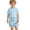 Sky Blue, variant on Ticikt Boys Swim Trunks with Ocean Animal and Plaid Print Beach Swimwear for Toddler and Kids