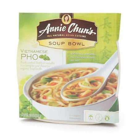 Annie Chun's Vietnamese Pho Soup Bowl, 6 Ounce (Best Vietnamese Noodle Soup)