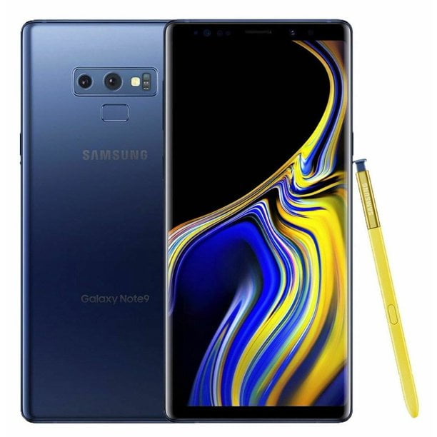 Samsung Galaxy Note 9 Sm N960u 128gb Blue Verizon Unlocked Walmart Com