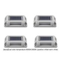 thumbnail image 3 of Camino de luz con energía Solar, lámpara rectangular, cerca de césped de paisaje, herramienta de iluminación impermeable para exteriores, Iluminación y accesorios  4 piezas 6000 K o 3000 K Advancent HA072737-04, 3 of 6