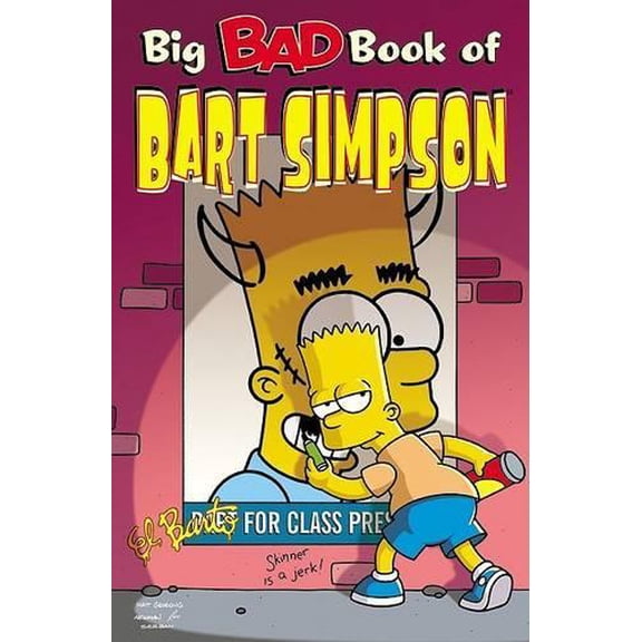 Pre-Owned Big Bad Book of Bart Simpson (Paperback) 0060555904 9780060555900