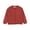 Vermilion -CL43, variant on Dwellite School Uniform for Girls Crewneck Long Sleeve Button Up Cardigan Knit Sweater for Kids Basic Everyday Outdoor Coat Ginger 150