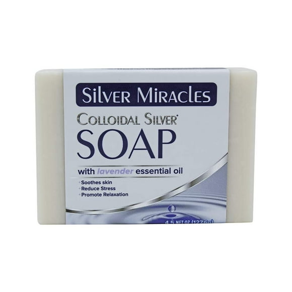 Silver s Colloidal Silver Soap with Lavender