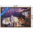 thumbnail image 3 of Disney Villains - Vicious Wall Poster, 22.375" x 34", Framed, 3 of 3