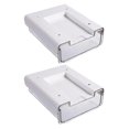 thumbnail image 1 of 2pcs Under Desk Drawer Secret Storage Box Makeup Organizer Self Stick School Case, 1 of 3