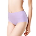 thumbnail image 5 of Summark Women's silk ice ultra-thin quick-drying one piece seamless sexy stretch cotton soft mid-waist panties, 5 of 7