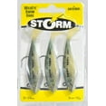 thumbnail image 2 of Storm WildEye Swim Shad 3" Fishing Lure 1/4oz Baby Bass 3pcs, 2 of 2