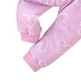 thumbnail image 6 of Gubotare Toddler Girl Clothes Fall Sets Kids Toddler Girls Clothes Outfits 2 Piece Tops Long Sleeve Fashion Fall Winter Clothing Set Size 3T 4T (Light Purple,3-4 Years), 6 of 6