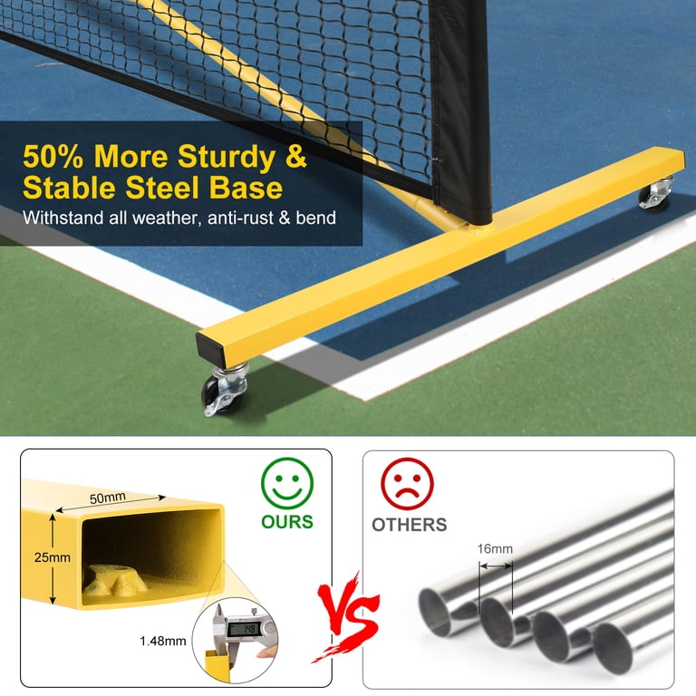 GIKPAL 22ft Portable Pickleball Net Set, Complete Kit photo 3