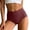Brick Red, variant on Women's Panties Soft Breathable High Waisted Seamless Bikini Underwear for Everyday Comfort Full Coverage Underwear Women Pajama Bottoms for Women Waist High Light Bikini Underwear Underwear