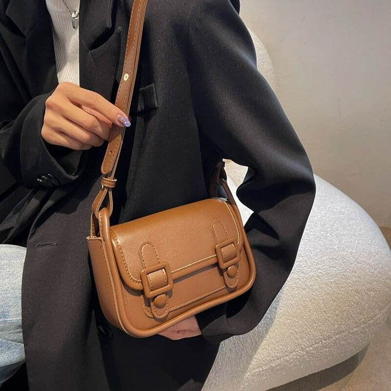 Fashion Women Shoulder Bag Pu Leather Crossbody Bag Soft Messenger