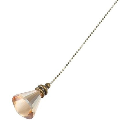 

3 Pieces Ceiling Fan Pendant Wall Light Decor Ceiling Fan Lamp Decoration Car Trim Crystal Gemstone Shaped Pendant