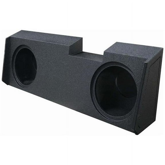 10 in. 2 Hole Sealed Woofer Box for 2019-2020 Gm Crew & Double Cab