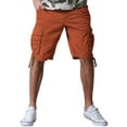 thumbnail image 5 of Matchstick Men Cotton Twill Multi-Pocket Cargo Shorts for Work Sports Outdoor, 5 of 8