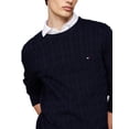 thumbnail image 2 of Jersey Tommy Hilfiger de algodón con cuello redondo para hombre, 2 of 5