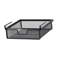 thumbnail image 5 of Fiocias Under Shelf Hanging Storage Basket, Space Saving Pull-Out Clothes Sorting Basket Black L, 5 of 7