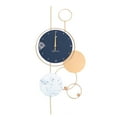 thumbnail image 2 of Nordic Light Wall-Mounted Wall Clock Big Clock Built-in Sweeping Seconds Movement New, 2 of 12