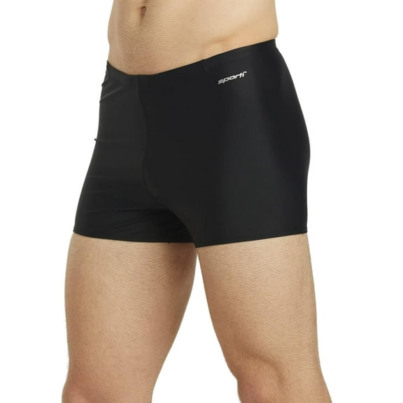 Sporti Solid Swim Square Leg Swimsuit, Briefs (Men’s)