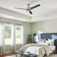 thumbnail image 4 of 300060PN Kichler Lighting Zeus - Ceiling Fan with Light Kit - 18 inches tall by 60 inches wide-Polished Nickel Finish, 4 of 7