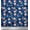 Navy Blue, variant on Soimoi Rayon Fabric Dot,Parrot & PineJuice Summer Designs Printed Fabric 1 Yard 56 Inch Wide