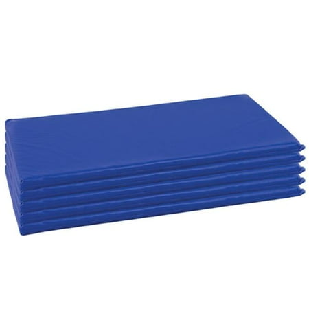 Early Childhood Resources Elr 0573 Bl Rainbow Rest Mat 44 Blue