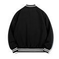thumbnail image 5 of JTieacloth Lined Hooded Jacket Mens Relaxed Casual Preppy Sports Outdoor Reversible Jacket Jacket Black, 5 of 6
