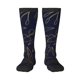 thumbnail image 1 of Fotbe Copper-Gold Gloss Outline Flower Calcetas Divertidas Estampadas para Hombre y Mujer, Calcetas de Algodón hasta la Rodilla para Caminar, Correr, Enfermería y Embarazo, 1 of 6