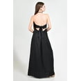 thumbnail image 3 of Vestido largo bicolor Roman Fashion /Juvenil, 06620 (Negro) negro G, 3 of 5