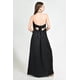 thumbnail image 3 of Vestido largo bicolor Roman Fashion /Juvenil, 06620 (Negro) negro M, 3 of 5