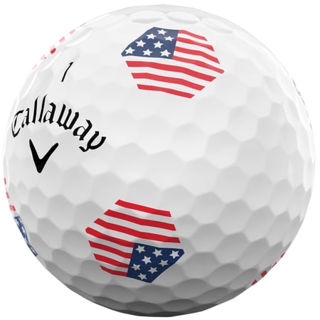 Callaway Golf 2024 Chrome Tour 360 Triple Track Golf Balls (Yellow Stripe) 1dz