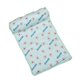 thumbnail image 1 of Estera de enfriamiento para mascotas con almohada Lavable Seda de hielo Almohadilla autoenfriante para mascotas de verano para gatos y perros pequeños y medianos Verde S, 1 of 5