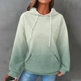 thumbnail image 1 of Qertyioot Chemises à Manches Longues pour Femmes, Blouse Imprimée Mode Décontractée Sweat à Capuche, 1 of 6