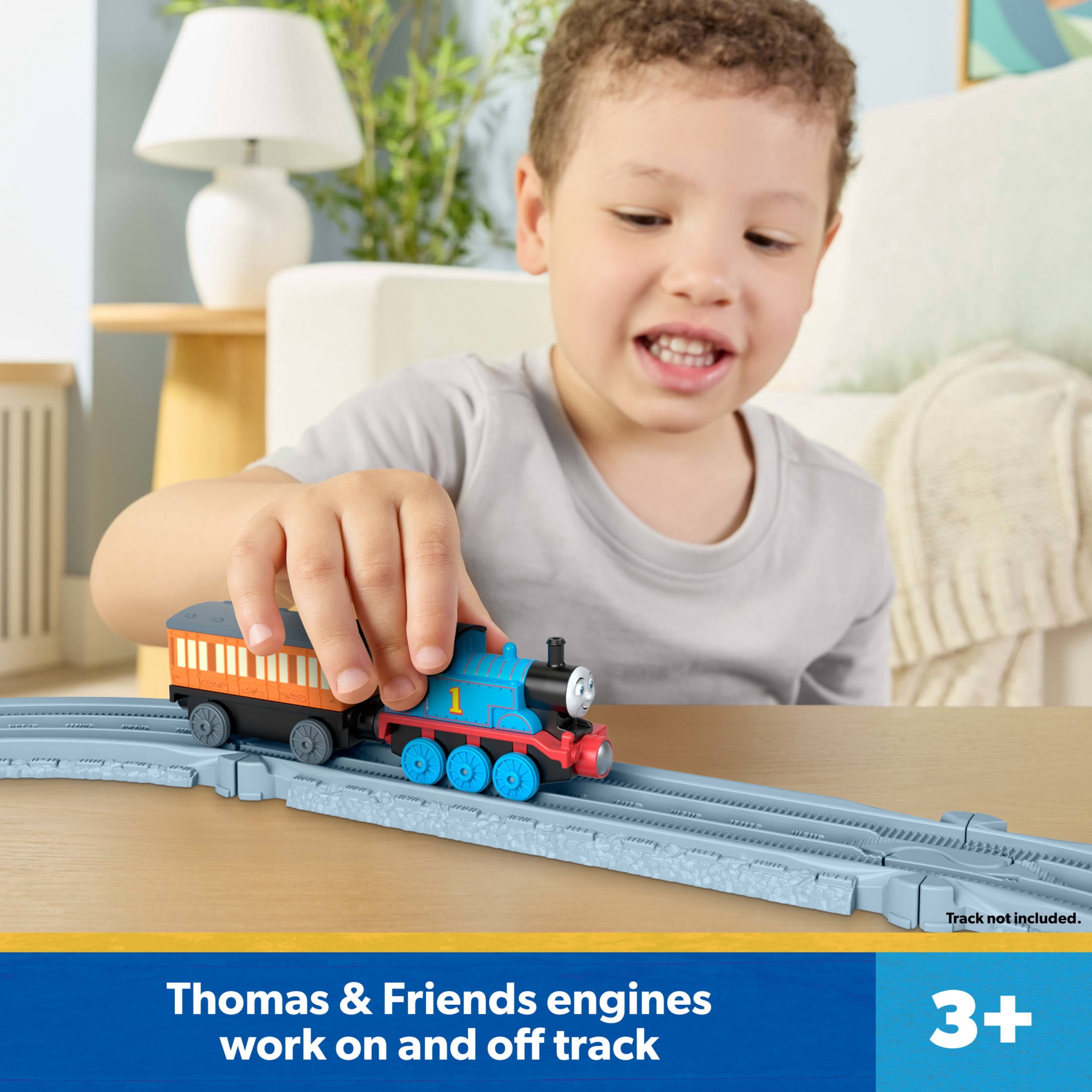 Thomas & Friends by Fisher-Price Die-Cast Thomas Engine & Annie Passenger Coach Toy Train Set