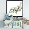thumbnail image 3 of Designart 'Eucalyptus Branches With Christmas Bouquet' Traditional Framed Art Print, 3 of 4