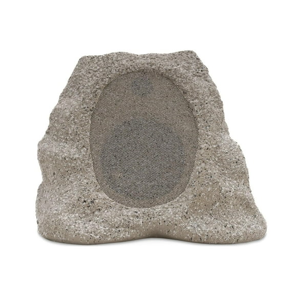 Victrola Rock Speaker Connect, Stone, Wireless Outdoor Speaker with Bluetooth 5.3, 22-Hour Battery Life, with Solar Charging, Link Up to 20 Rock Spea