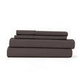 thumbnail image 1 of Linen Market Ultra Soft Easy Care Microfiber 16" Deep Pocket Basic 4 Piece Bed Sheet Set with Pillowcases, Chocolate, Queen, 1 of 10
