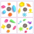 thumbnail image 3 of jifeng 550Pcs Beads Jewelry Making Kit Arts for Bracelet Earrings Pink, 3 of 3