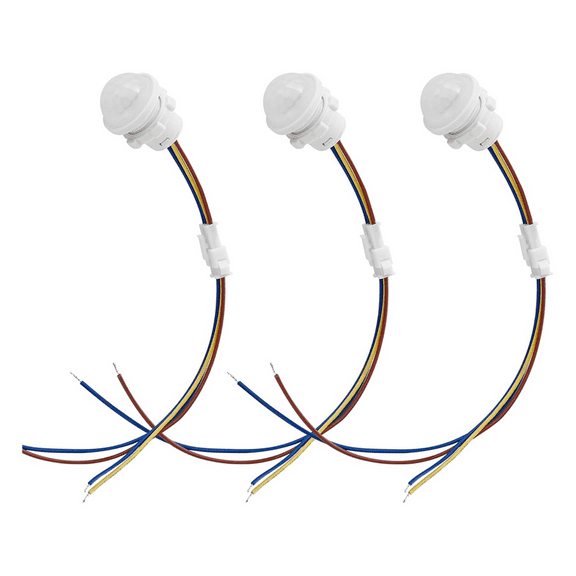 New Arrivals 3 Packs Motion Sensor Light Switch, PIR Smart Detection Switch