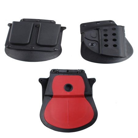 IMAGE Quick Tactical Right Hand Holster w/ Magazine Pouch for Colt 1911