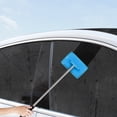thumbnail image 6 of Car Window Cleaning Brush with Telescopic Handle, Microfiber Head Windshield Cleaner for Dust Condensation, Extendable Auto Glass Wiper for Vehicle Home Bathroom Use, 6 of 7