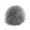 #0828-Dark Gray, variant on Betivan Knitting Hat Accessories 10cm Colored Faux Fox Fur Pom-Poms With Elastic Band Press Button Detachable Craft Decorations